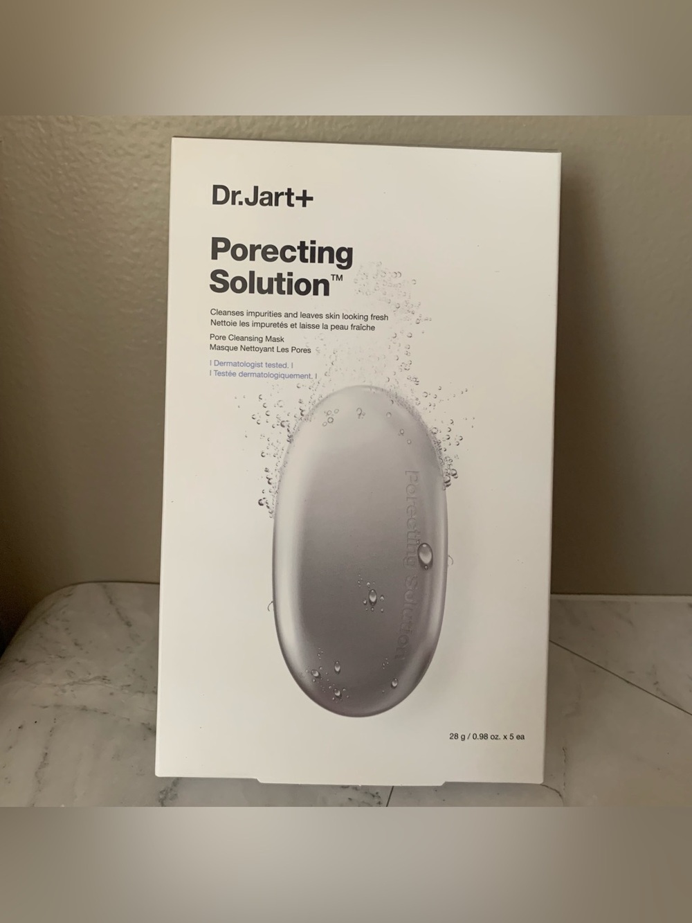 Dr.Jart+ Porecting Solution Pore Cleansing Mask – 5 Masks 28g Each